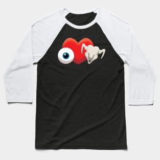 I Love Chicken Baseball T-Shirt